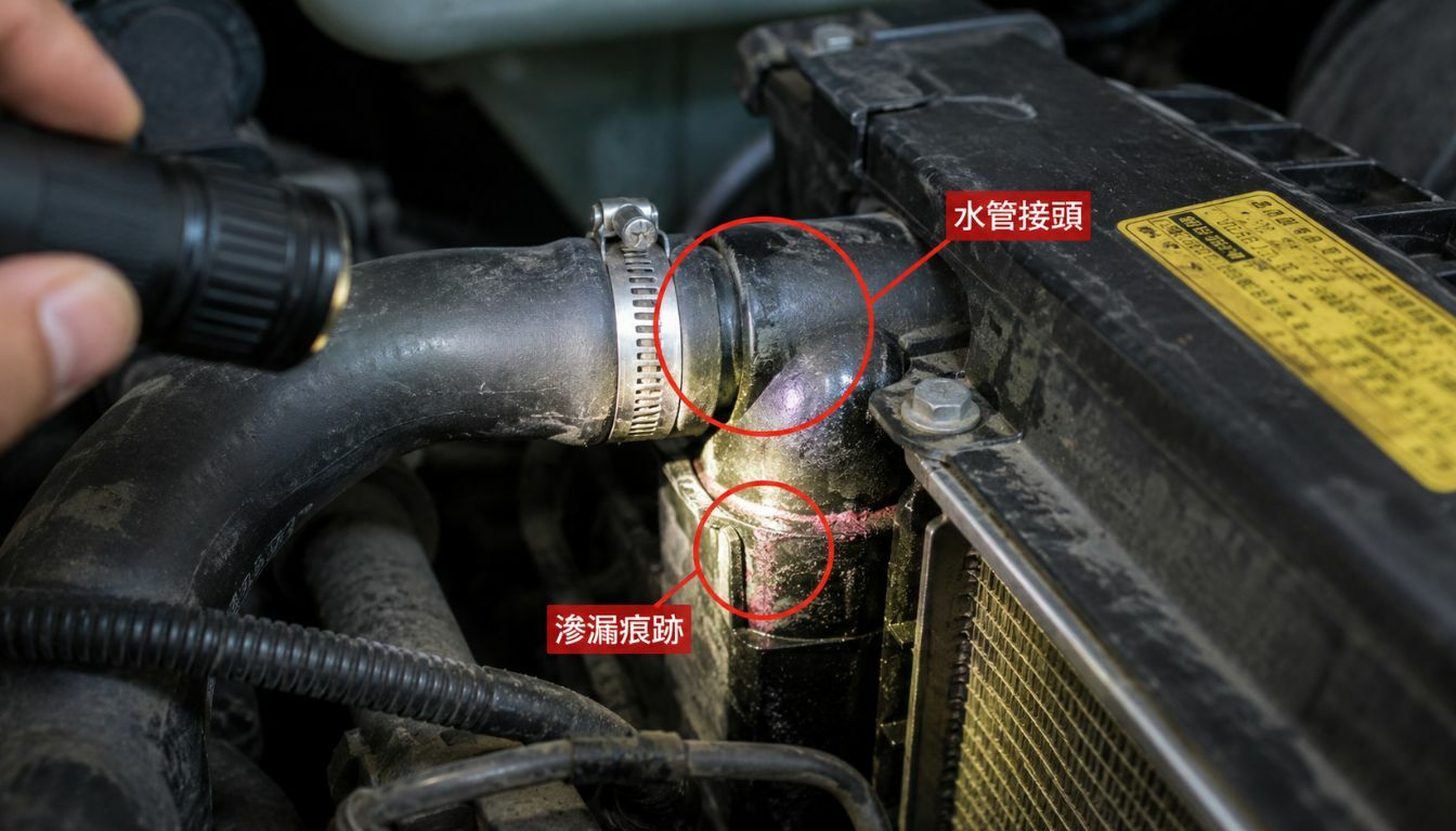 冷卻液變少